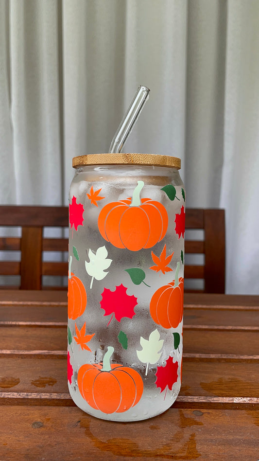 [Colour changing] Falling Leaves Tumbler